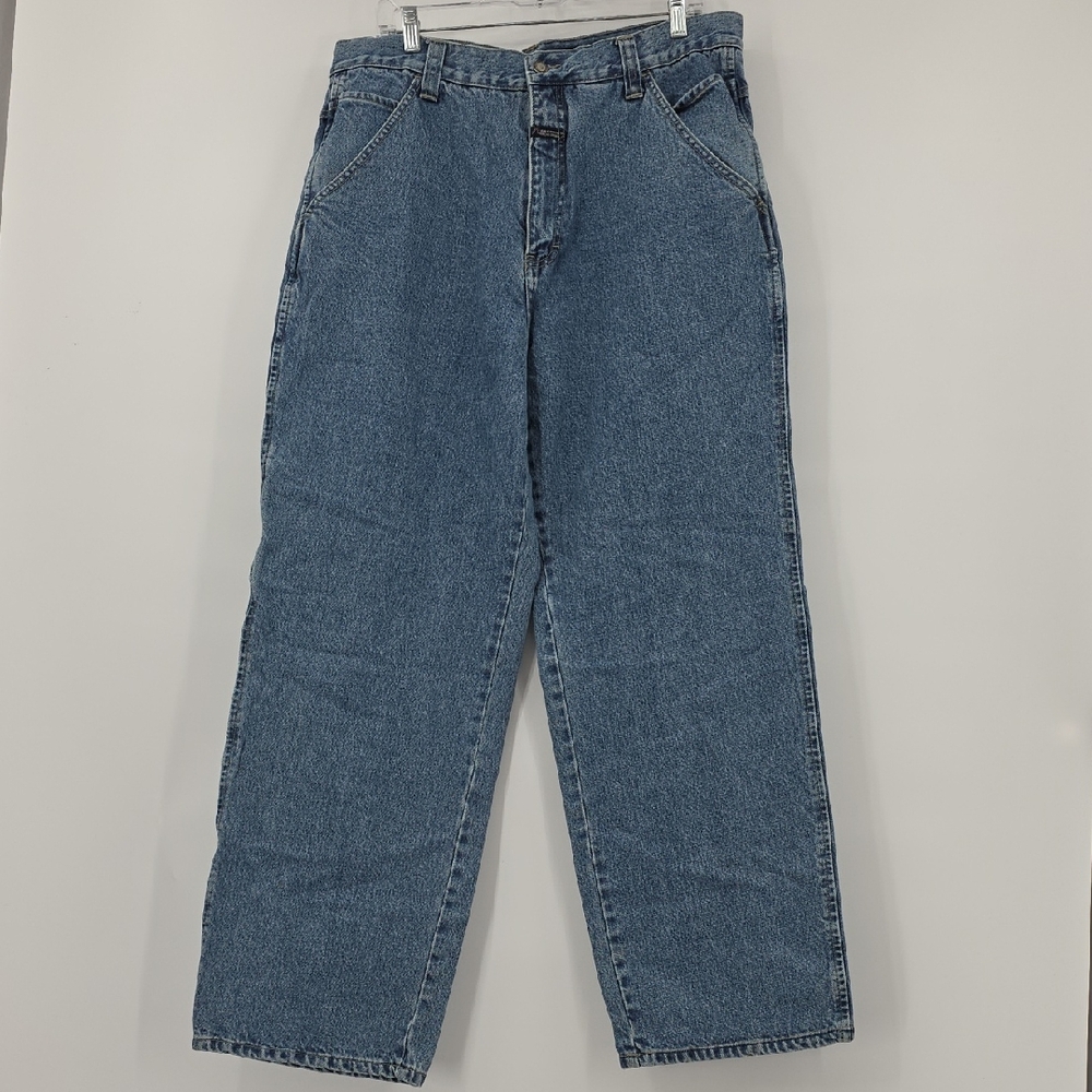 Marithe Francois Girbaud Relaxed Blue Jeans Size 34